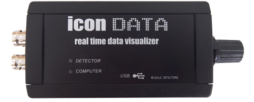 icon data d metal detector data logger